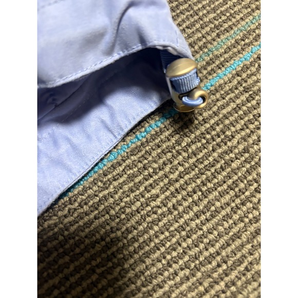 Cabelas Womens Light Blue Hooded Full Zip Waterproof Jacket Size Medium - Picture 9 of 16